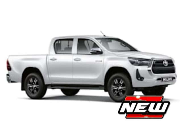 Pre-Order – Toyota Hilux, white/black 1:24 Maisto Model (mai32920) – ETA. September 2026