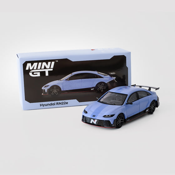 1:64 MINI GT MGT00824 HYUNDAI RN22E VISION BLUE LHD