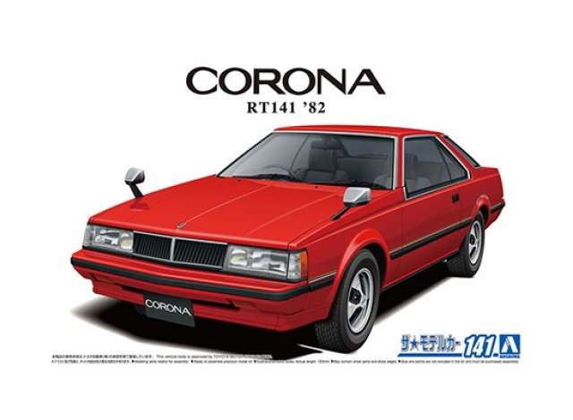 #141 Toyota RT141 Corona Hard Top 2000GT, plastic modelkit 1:24 Aoshima Model