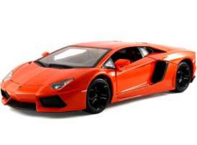 2011 Lamborghini Aventador LP700-4, orange 1:18 Bburago Model