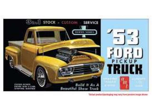 1953 Ford Pickup, plastic modelkit 1:25 AMT Model