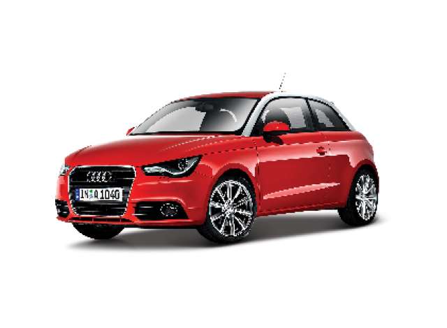 Audi A1, red 1:24 Bburago Model