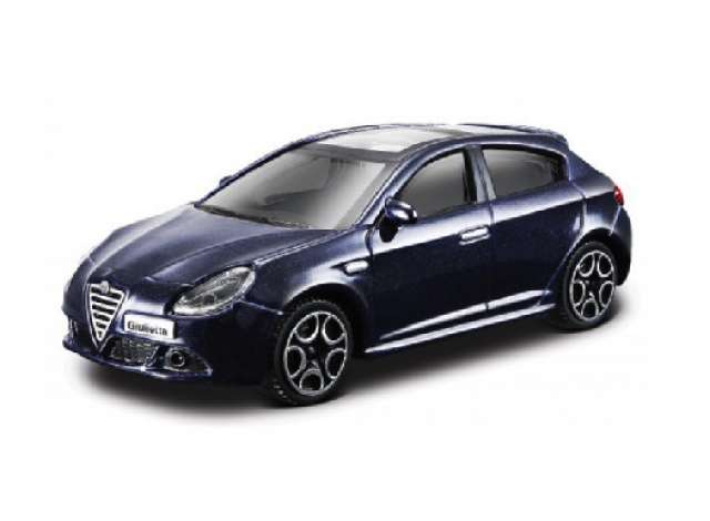 2011 Alfa Romeo Giulietta, blue metallic 1:43 Bburago Model