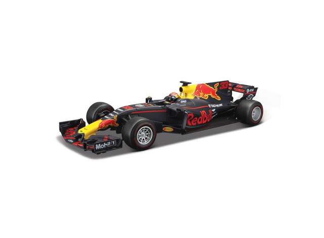 2017 Red Bull RB13 F1 #33 M.Verstappen winner Spain, blue/red/yellow 1:18 Bburago Model