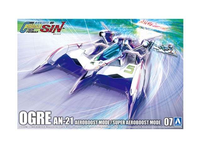 #07 OGRE AN-21 AEROBOOST Mode/SUPER AEROBOOST Mode, plastic modelkit 1:24 Aoshima Model