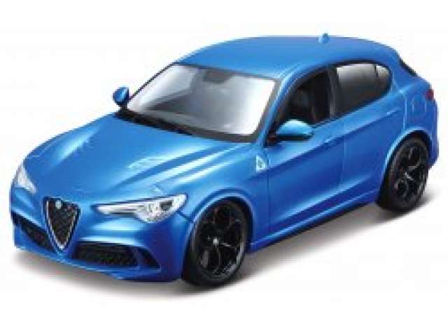 Alfa Romeo Stelvio, blue 1:43 Bburago Model