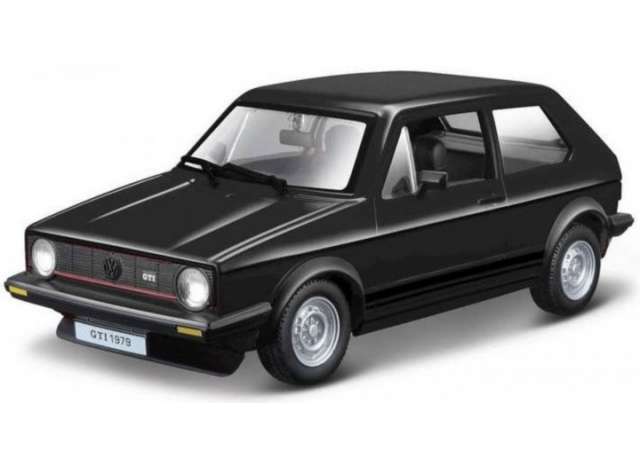 1979 Volkswagen Golf MK 1, black 1:24 Bburago Model