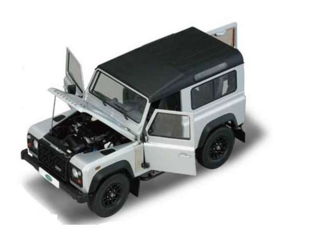 Pre-Order – 2015 Land Rover Defender 90, silver 1:43 Almost Real Model (ALM410202) – ETA. July/August 2026