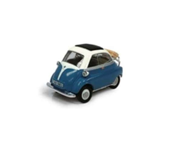BMW Isetta 250, blue/white 1:43 Cararama Model