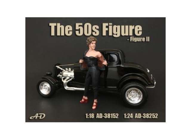 50s Style Figure II 1:24 American Diorama Model