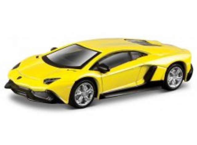 Lamborghini Aventador *50th Anniversary Version*, yellow 1:64 Bburago Model