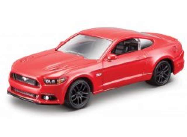 2015 Ford Mustang GT, red 1:64 Bburago Model