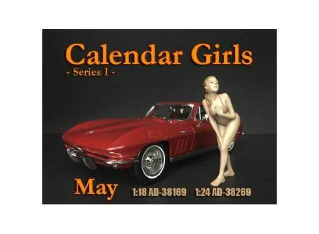 Calendar Girls *May* 1:24 American Diorama Model