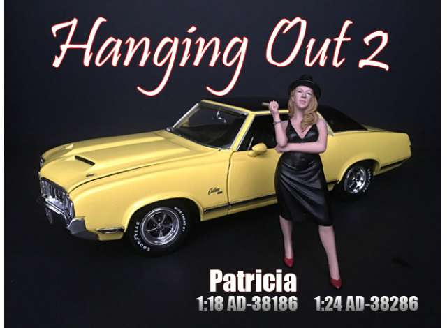 Hanging Out 2 Patricia 1:24 American Diorama Model