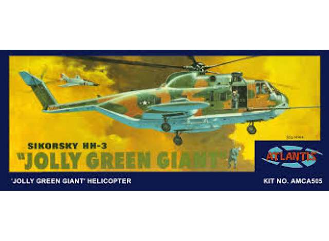 Jolly Green Giant Helicopter, plastic modelkit 1:72 Atlantis Model