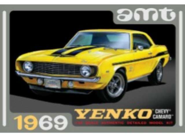 1969 Chevy Camaro Yenko, plastic modelkit 1:25 AMT Model
