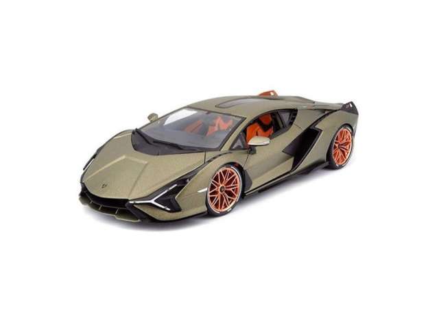 2019 Lamborghini Sian, green/brown 1:18 Bburago Model