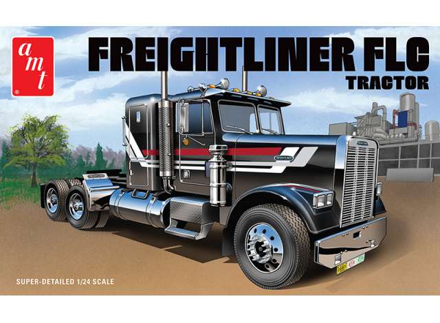 Freightliner FLC Semi Tractor, plastic modelkit 1:25 AMT Model