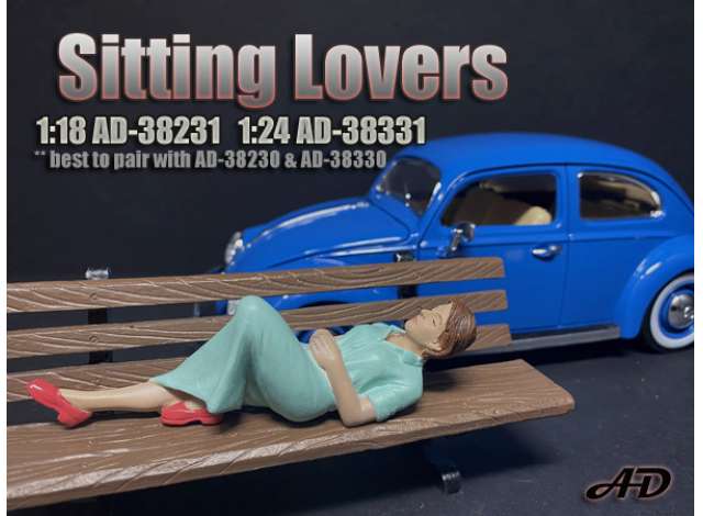 Sitting Lovers #II (AD 38230 and you have a nice set). 1:18 American Diorama Model