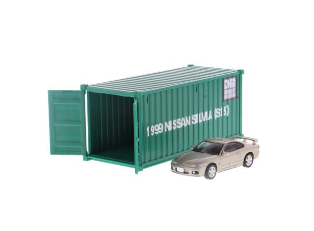 1999 Nissan Silvia S15 RHD, silver 1:64 BM Creations Model
