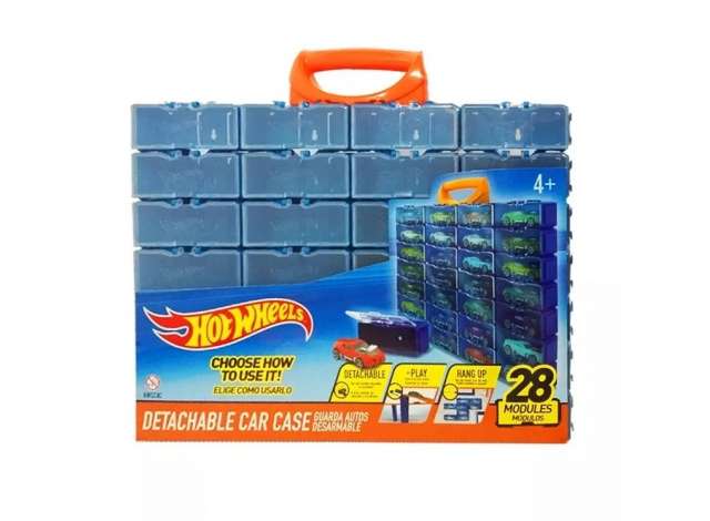 1:64 HOTWHEELS MHWHWCC8C MULTIBRICK CAR CASE 28 MODULES (CARS NOT INCLUDED)