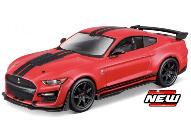 2020 Ford Shelby GT500, red/black 1:32 Bburago Model