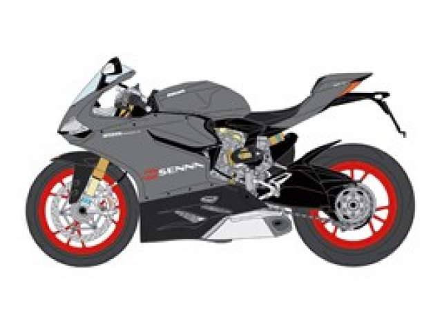 DUCATI 1199 Panigale SENNA – Decals 1:12 Blue Stuff Model