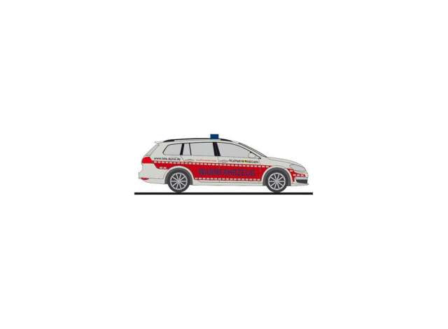 Available To Order – Volkswagen Golf VII Variant Feuerwehr Frechen, white/red 1:87 Rietze Model (RZ53312)