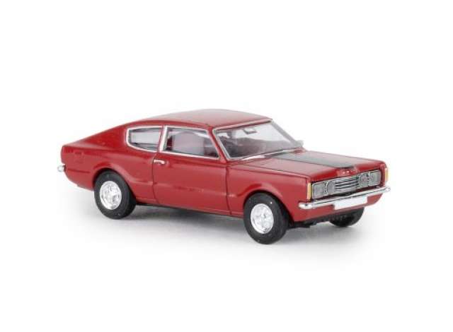 Ford Taunus Coupe GT, red/black 1:87 Brekina Model