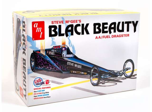 Steve McGee Black Beauty Wedge Dragster, plastic modelkit 1:25 AMT Model