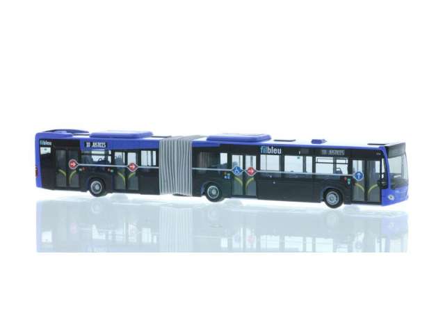 Available To Order – Mercedes Benz Citaro G Filbleu, black/blue 1:87 Rietze Model (RZ73667)
