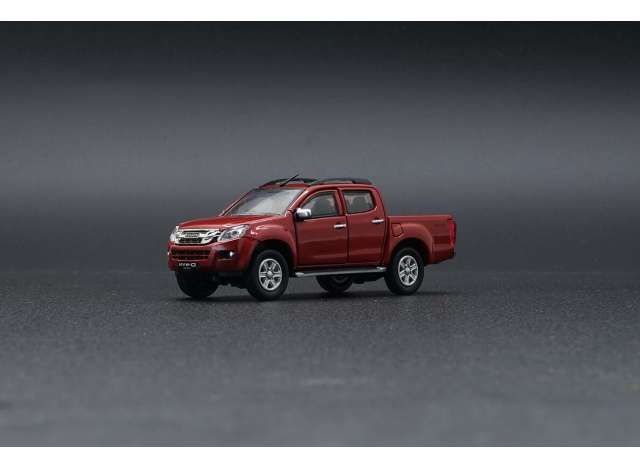 2016 Isuzu D-Max, red-orange 1:64 BM Creations Model