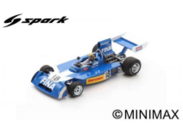 Pre-Order – 1974 Surtees TS16 #18 Carlos Pace 4th Brazilian GP *Resin Serie*, blue 1:43 Spark Model (spaS7450) – ETA. September 2026
