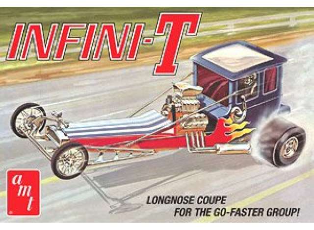 Infini-T Custom Dragster, plastic modelkit 1:25 AMT Model