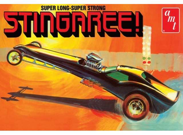 Stingaree Custom Dragster, plastic modelkit 1:25 AMT Model