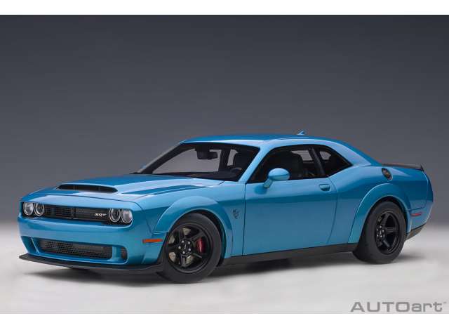 Pre-Order – Dodge challenger SRT Demon, B5 blue 1:18 AutoArt Model (autoart71747) – ETA. July/August 2026
