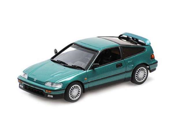 Available To Order – 1987 Honda CR-X MK2, green metallic 1:87 Minichamps Model (MC870161020)