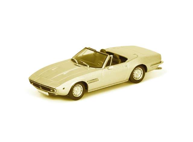 Available To Order – 1969 Maserati Ghibli Spider, yellow 1:87 Minichamps Model (MC870123031)