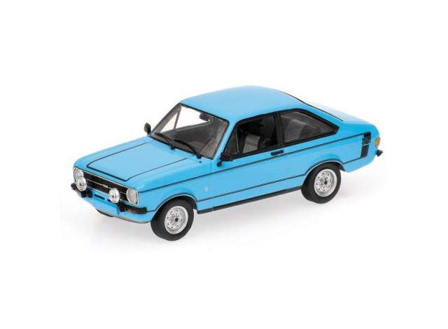 Pre-Order – 1975 Ford Escort 1600 Sport, light blue 1:87 Minichamps Model (mc870080001) – ETA. July/August 2026