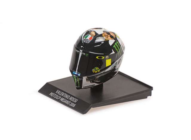 Pre-Order – 2016 Helmet Valentino Rossi MotoGP Misano 1:10 Minichamps Model (mc315160096) – ETA. July/August 2026