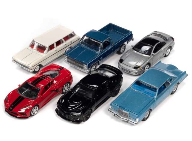 Autoworld Premium series mix of 6. 1:64 Auto World Model (AW64332A~6)