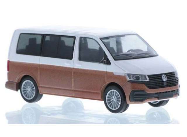 Available To Order – Volkswagen T6.1, bronz/white 1:87 Rietze Model (RZ11673)