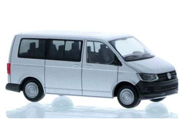 Available To Order – Volkswagen T6, short, silver 1:87 Rietze Model (RZ11680)