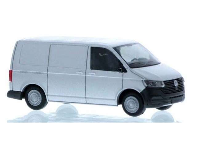 Available To Order – Volkswagen T6.1 (Closed), short, silver 1:87 Rietze Model (RZ11683)
