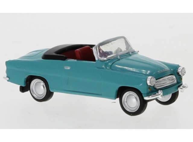 1959 Skoda Felicia, light blue 1:87 Brekina Model