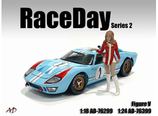 Race Day II Figure VI 1:24 American Diorama Model