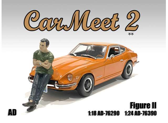 Car Meet II Figure II 1:24 American Diorama Model