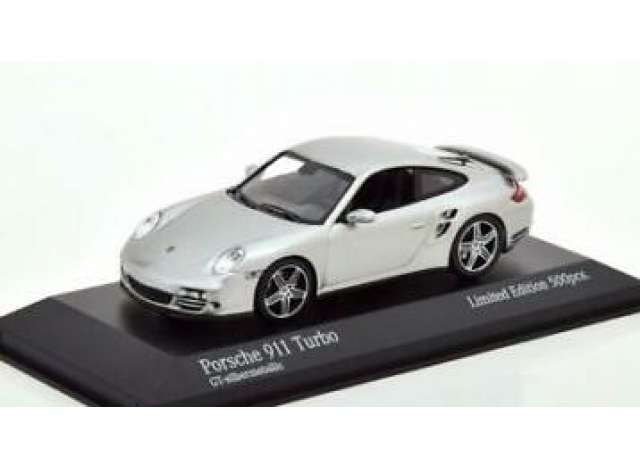 Pre-Order – 2006 Porsche 911 Turbo (997), silver metallic 1:87 Minichamps Model (mc870065201) – ETA. September 2026