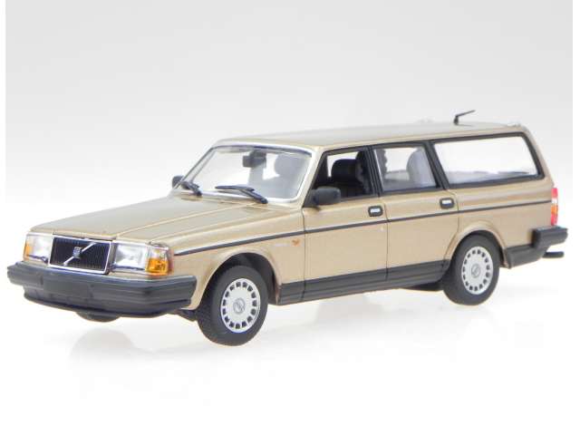 Available To Order – 1986 Volvo 240 GL Break, gold 1:87 Minichamps Model (MC870171412)