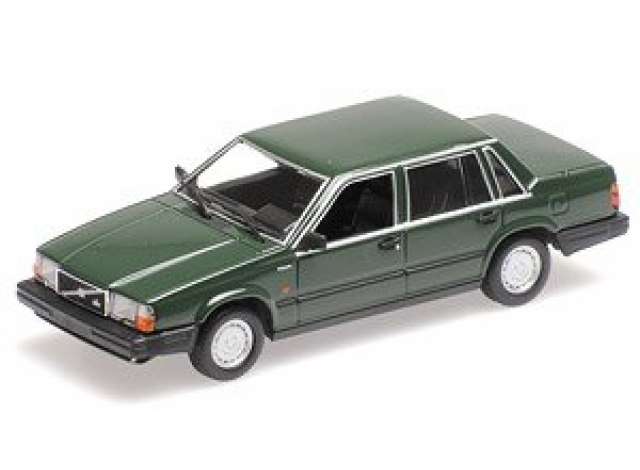Available To Order – 1986 Volvo 740 GL, dark green metallic 1:87 Minichamps Model (MC870171712)